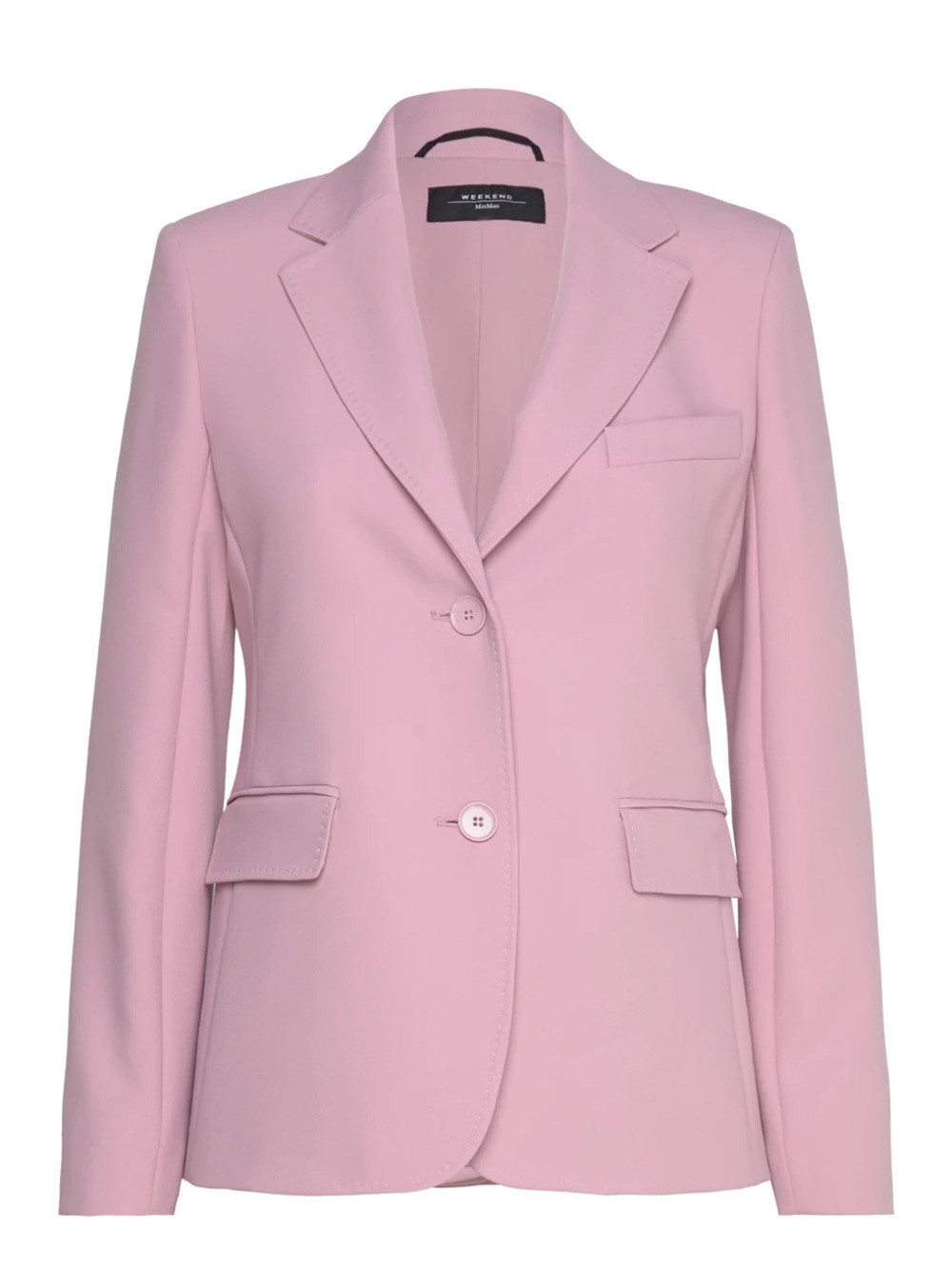 Weekend Max Mara Pastel Pink Tailored Blazer